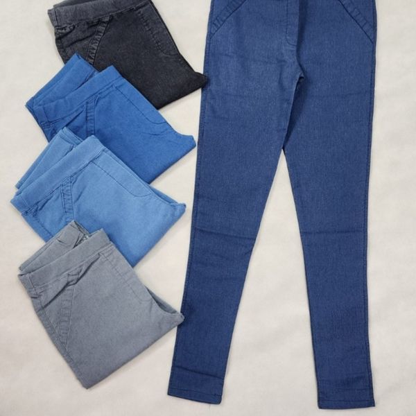 شلوار نیل ساده سایز بزرگ