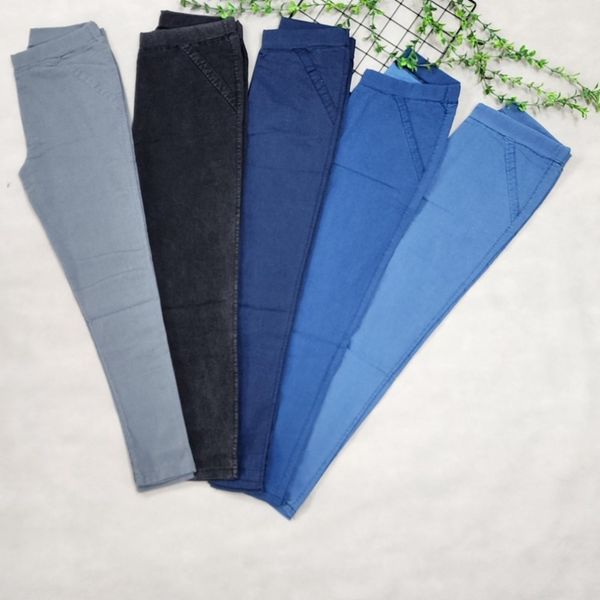 شلوار نیل ساده سایز بزرگ