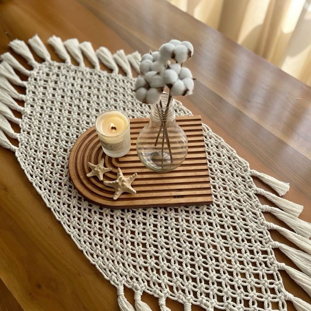 فروش اینترنتی رانر مکرومه بافی‌رومیزی