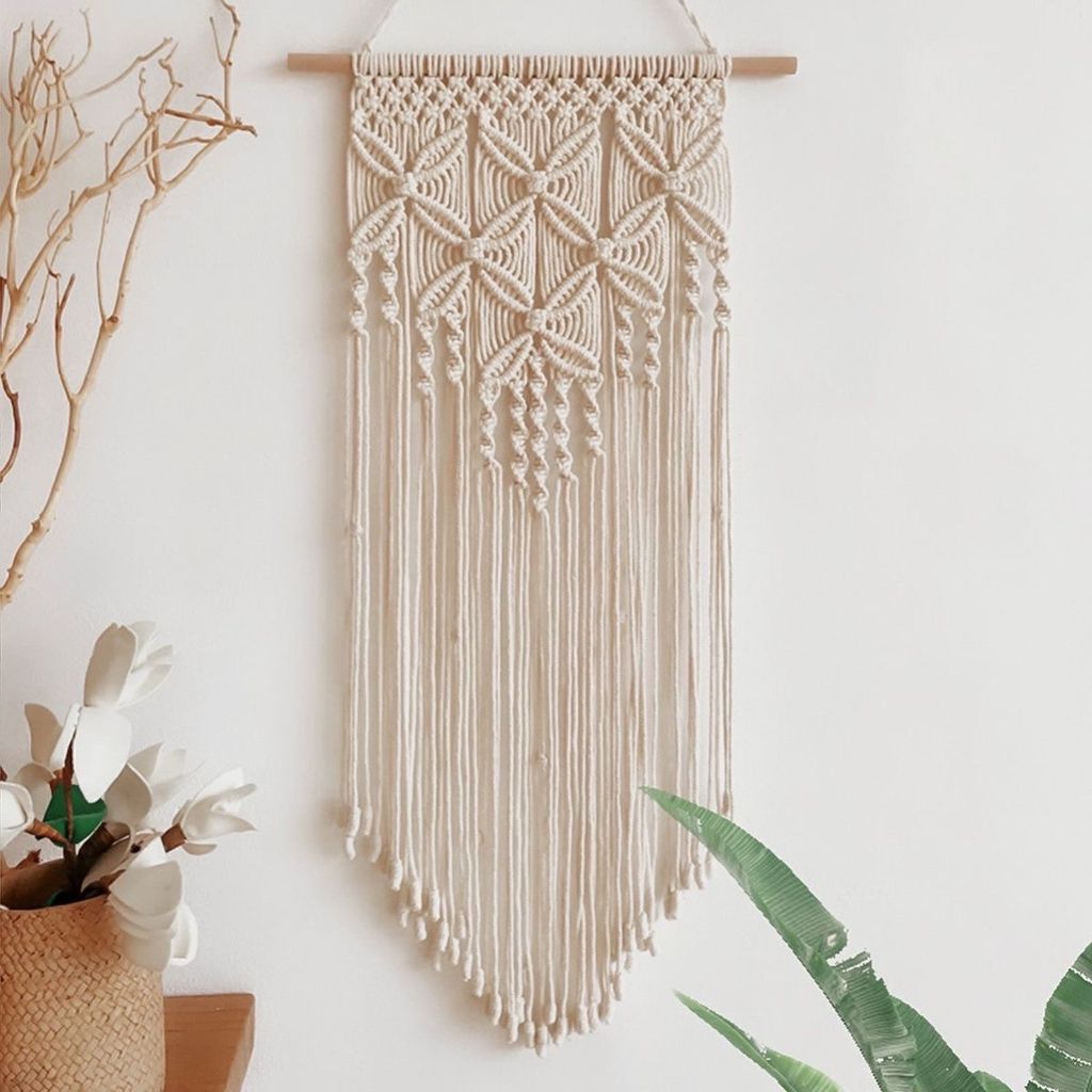 خرید آنلاین دیوار کوب مکرومه پرنیان