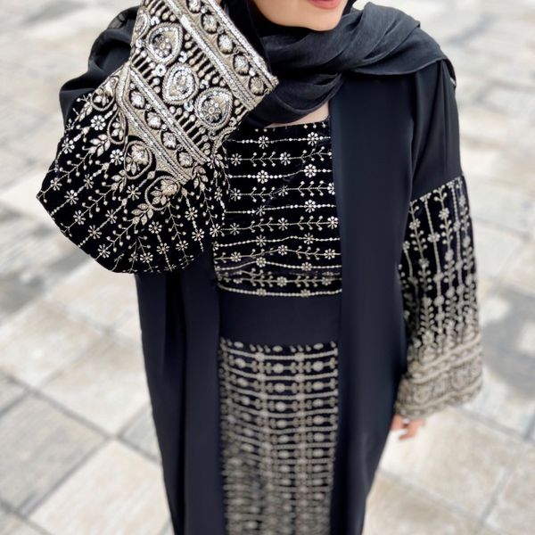 کفتان بلند مجلسی زنانه