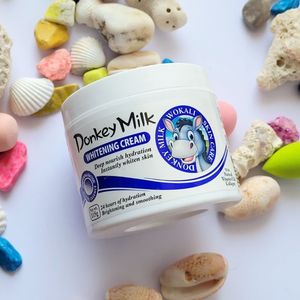 خرید انلاین کرم شیر الاغ وکالی آبرسان و سفید کننده طبیعی .حجم 115g donkey milk