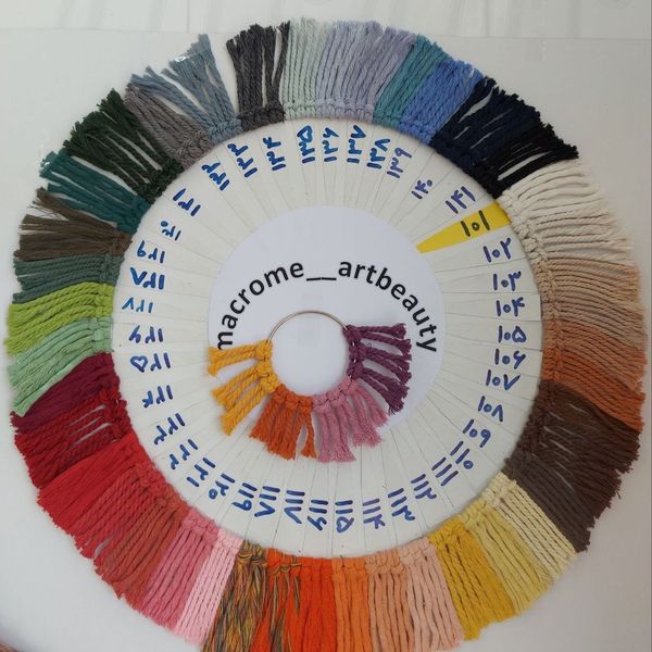 دیوارکوب برگ مکرومه مدل لیلی