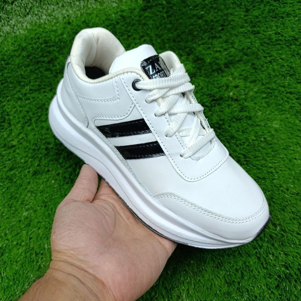 مشخصات کتونی زنانه دخترانه پسرانه اسپرت ورزشی مدل زارا،زیره طبی