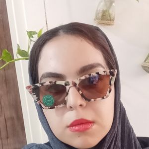 قیمت عینک دودی زنانه بارکد و کاور دار محصول برند اکسسوری آلمان