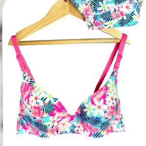 ست شورت و سوتین لیزری طرح هاوایی