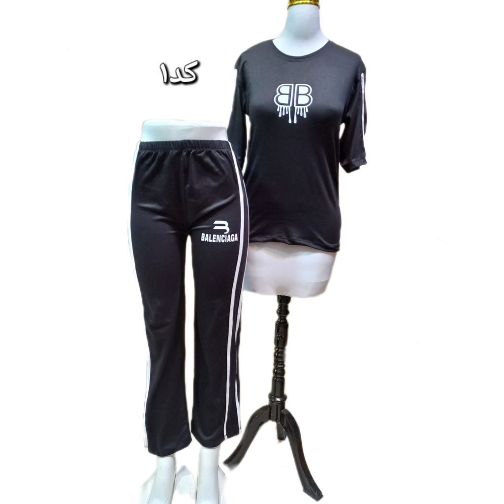 خرید اینترنتی ست تیشرت وشلوار  کد 521