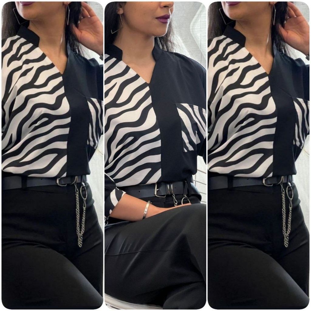 خرید اینترنتی شومیزمجلسی طرح جرجینا
