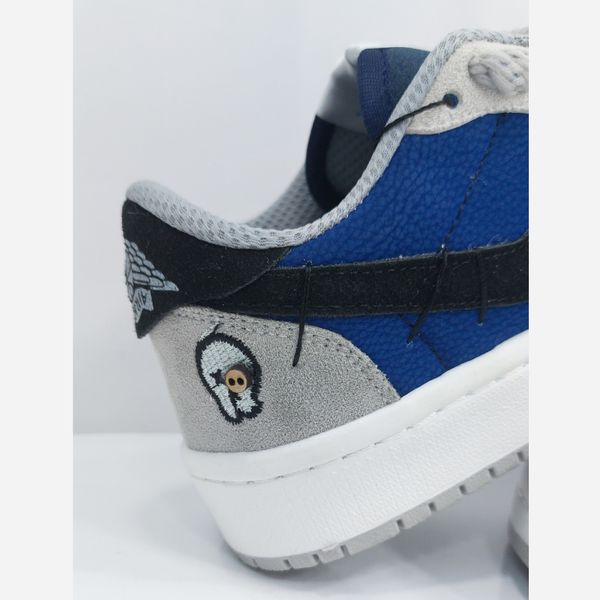 کتونی نایک جردن وودو آبی با کیفیت مشابه طرح اصلی