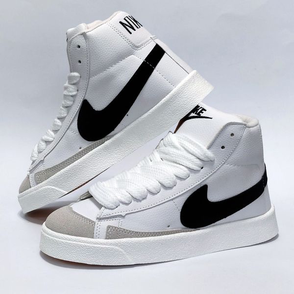 کتونی نایک بلیزر ساق بلند سفید Nike Blazer