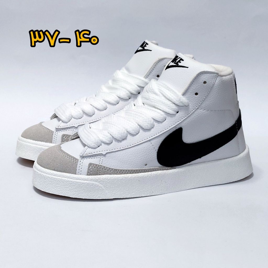 مشخصات کتونی نایک بلیزر ساق بلند سفید Nike Blazer