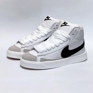 قیمت ارزان کتونی نایک بلیزر ساق بلند سفید Nike Blazer