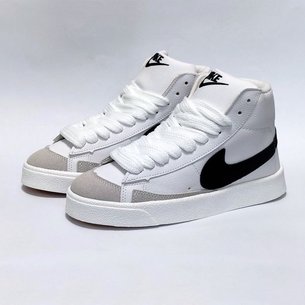 کتونی نایک بلیزر ساق بلند سفید Nike Blazer