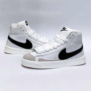 فروش اینترنتی کتونی نایک بلیزر ساق بلند سفید Nike Blazer