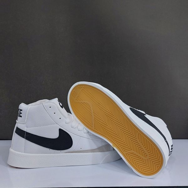 کتونی نایک بلیزر ساق بلند سفید Nike Blazer