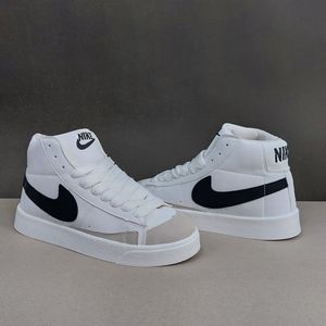 کتونی نایک بلیزر ساق بلند سفید Nike Blazer