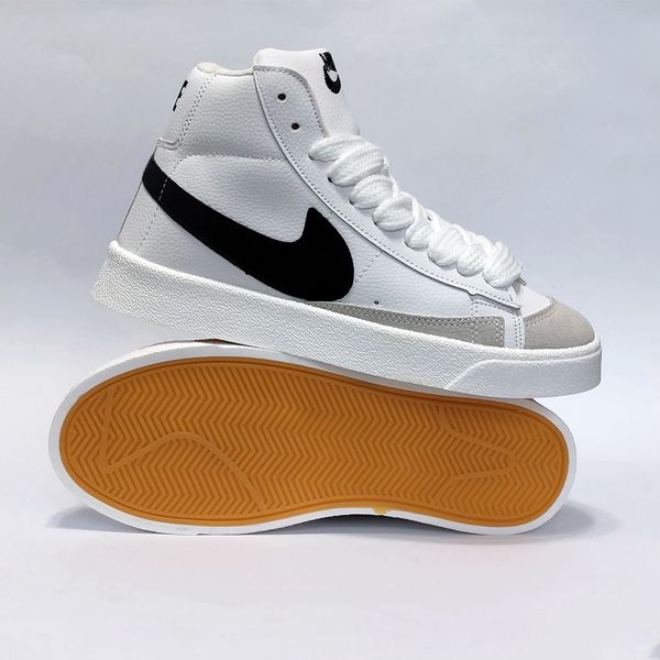 کتونی نایک بلیزر ساق بلند سفید Nike Blazer