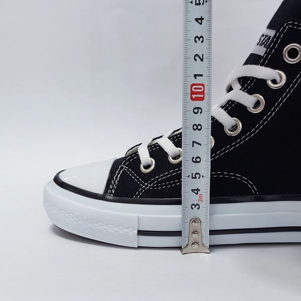 کتونی آلستار مشکی ساق دار All Star  با کیفیت بالا