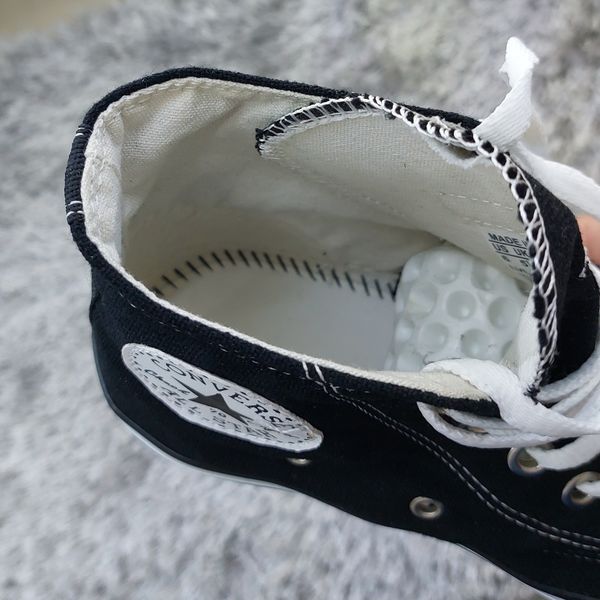 کتونی آلستار مشکی ساق دار All Star  با کیفیت بالا