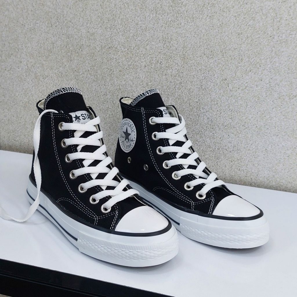 مشخصات کتونی آل استار مشکی ساق دار All Star  با کیفیت