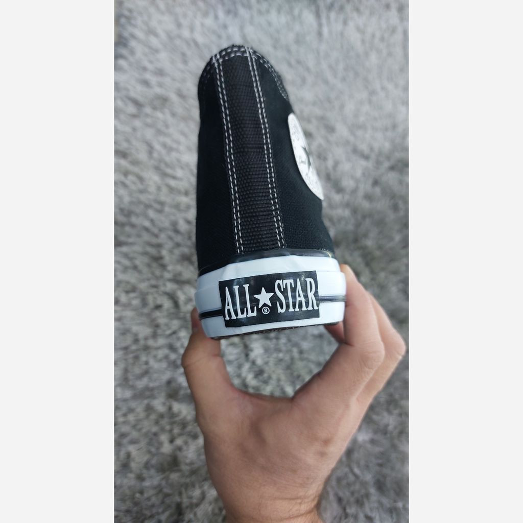 خرید آنلاین کتونی آل استار مشکی ساق دار All Star  با کیفیت