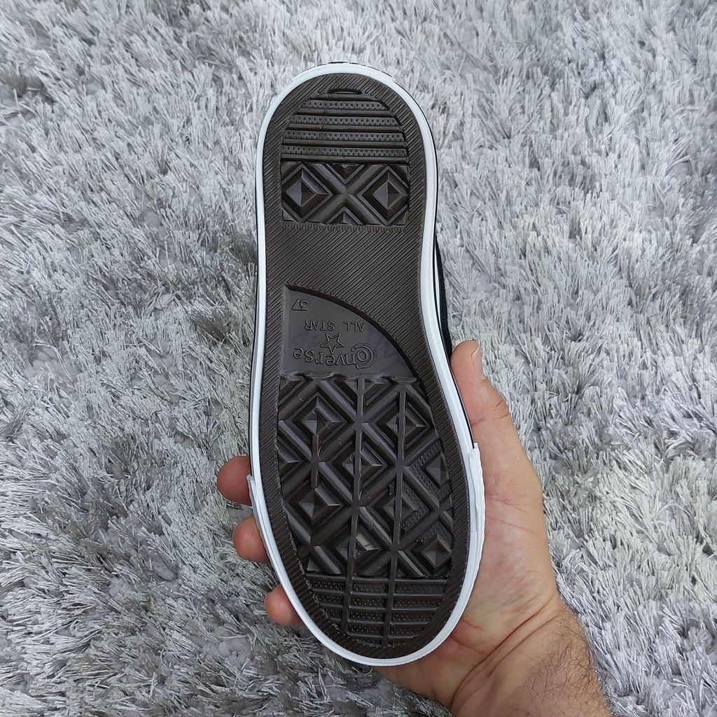 فروش اینترنتی کتونی آل استار مشکی ساق دار All Star  با کیفیت