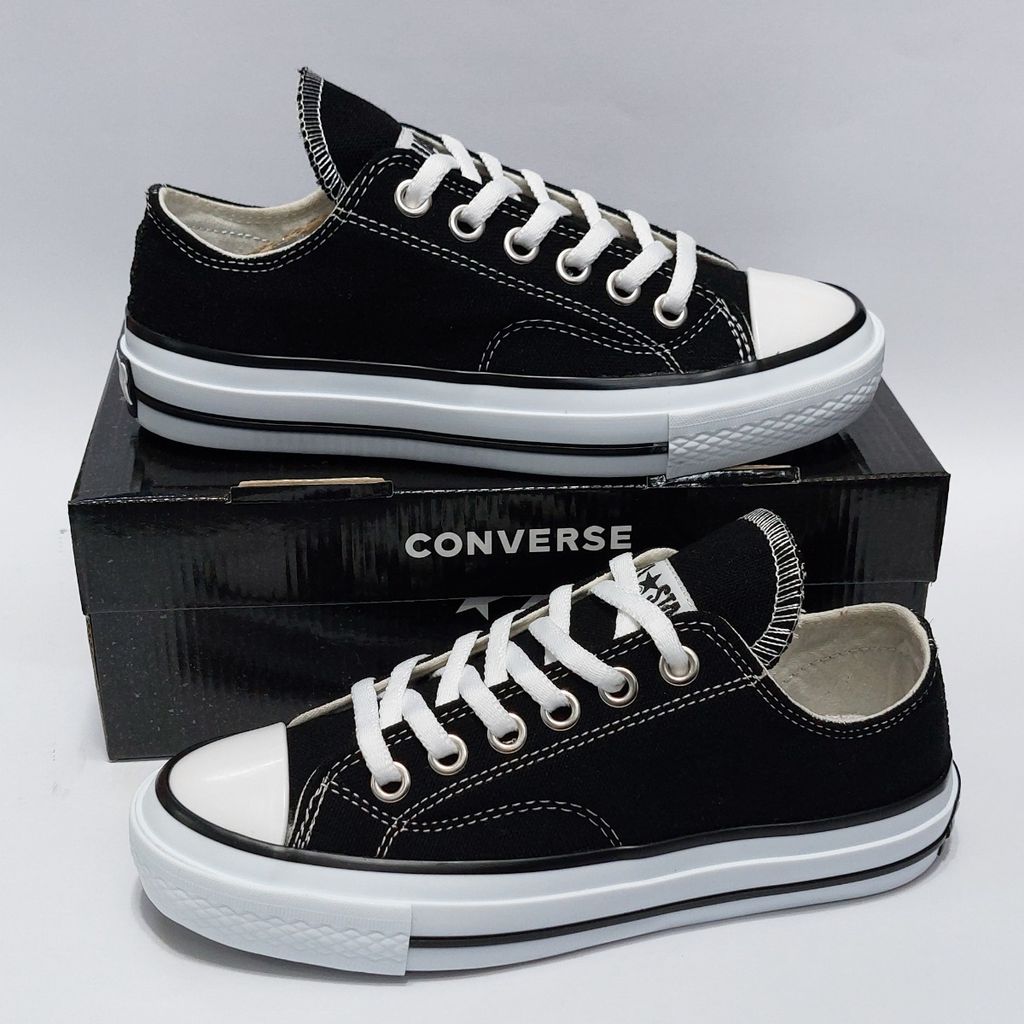 خرید آنلاین کتونی آلستار مشکی   All Star با کیفیت ساق کوتاه