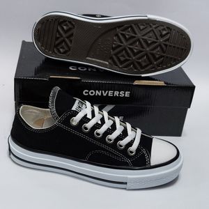 خرید اینترنتی کتونی آلستار مشکی   All Star با کیفیت ساق کوتاه