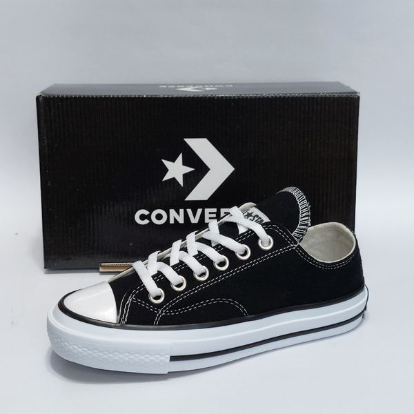 کتونی آلستار مشکی  All Star با کیفیت ساق کوتاه