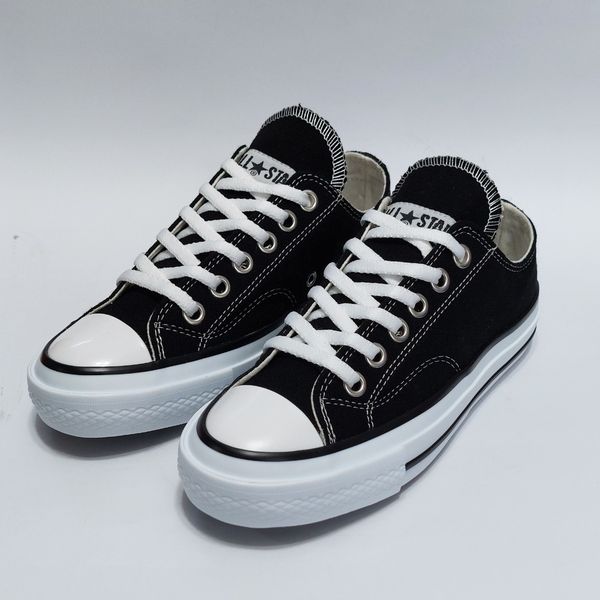 کتونی آلستار مشکی  All Star با کیفیت ساق کوتاه