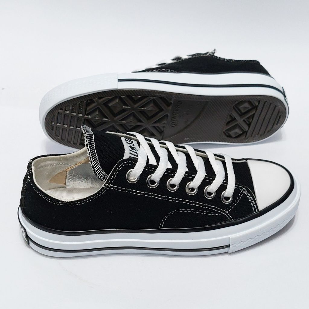 مشخصات کتونی آلستار مشکی   All Star با کیفیت ساق کوتاه