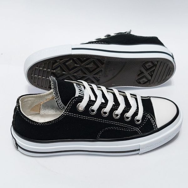 کتونی آلستار مشکی  All Star با کیفیت ساق کوتاه