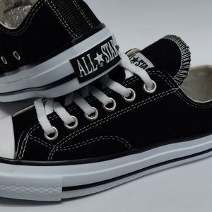 خرید آنلاین کتونی آلستار مشکی   All Star با کیفیت ساق کوتاه