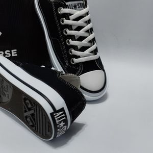 مشخصات کتونی آلستار مشکی   All Star با کیفیت ساق کوتاه