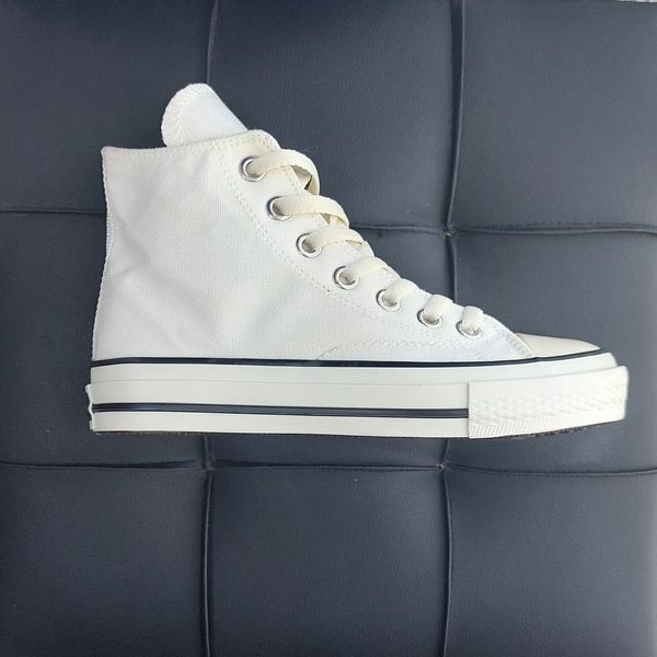 کتونی آلستار ساق بلند سفید استخوانی All Star با کیفیت