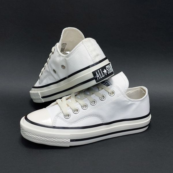 کتونی آلستار سفید شیری All Strar با کیفیت بالا