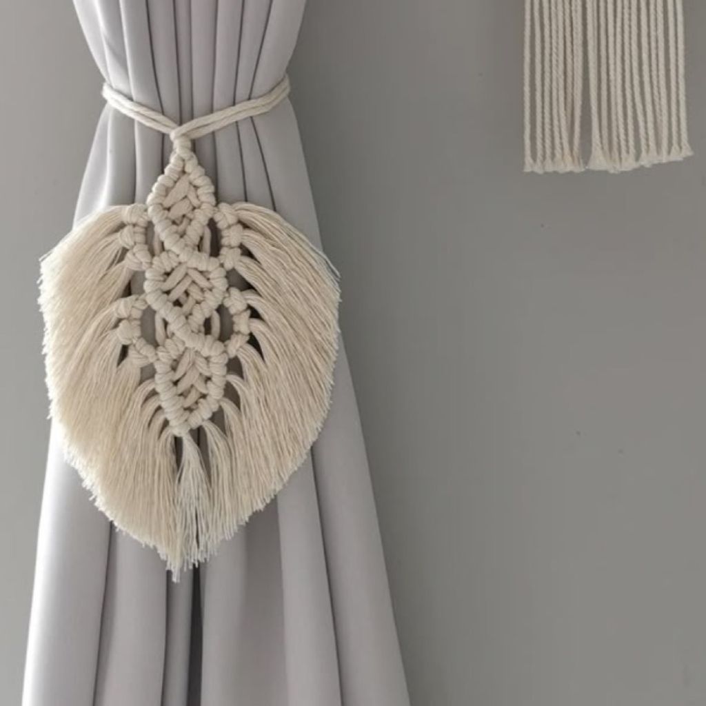 قیمت ارزان هولدر پرده مکرومه