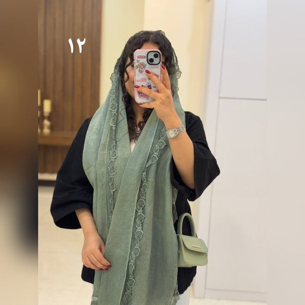 شال دانتل کتان سنگشور وارداتی در رنگبندی