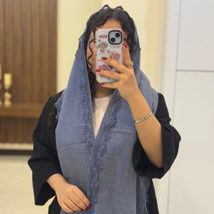 خرید انلاین شال دانتل کتان سنگشور وارداتی در رنگبندی