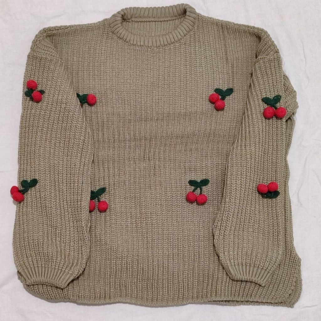 خرید آنلاین بلوز بافت آلبالو زنانه رنگبندی