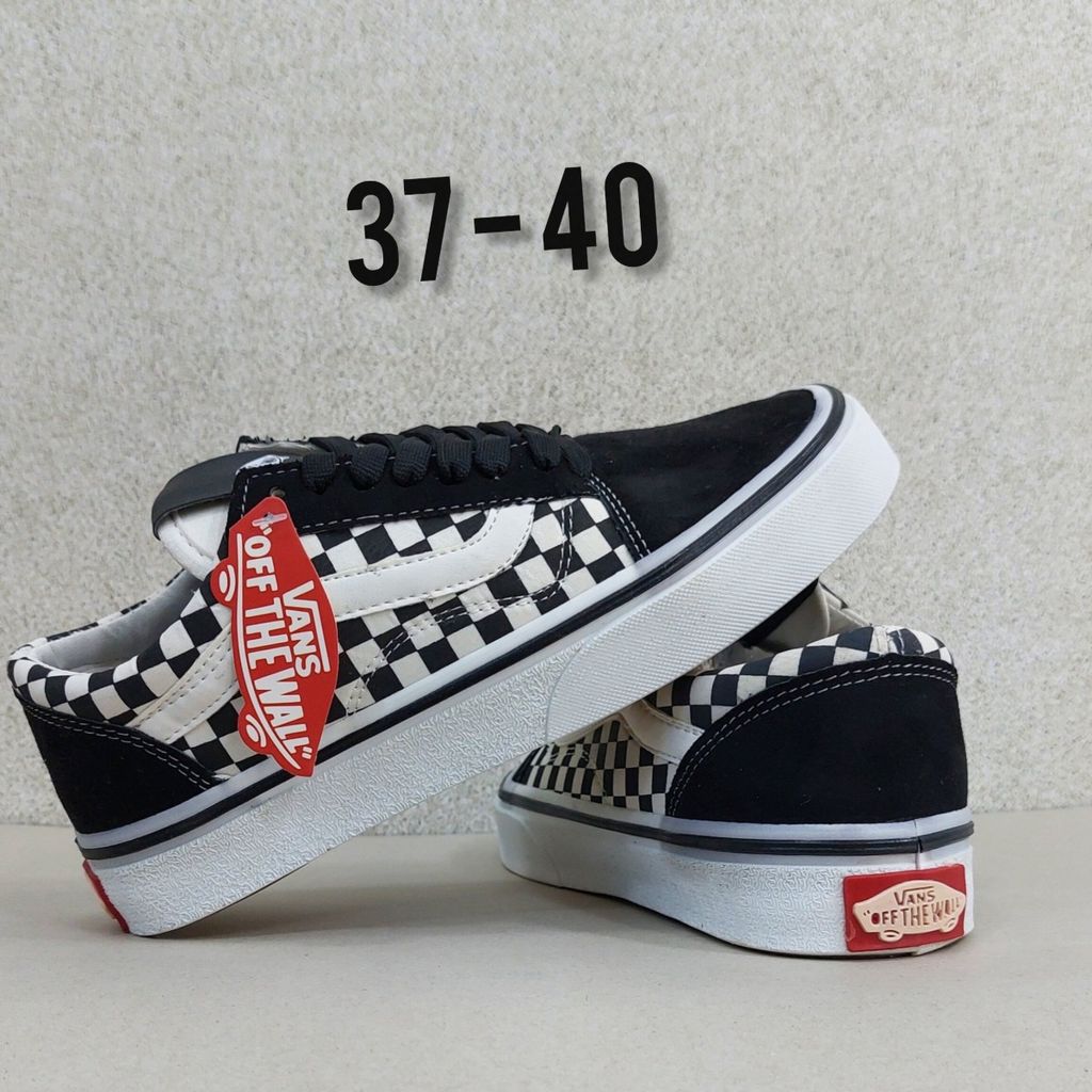 خرید آنلاین کتونی ونس شطرنجی Vans