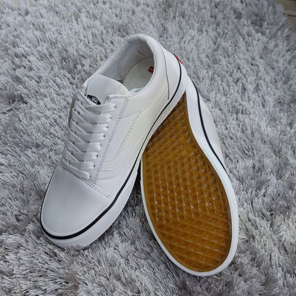 کتونی ونس تمام سفید Vans