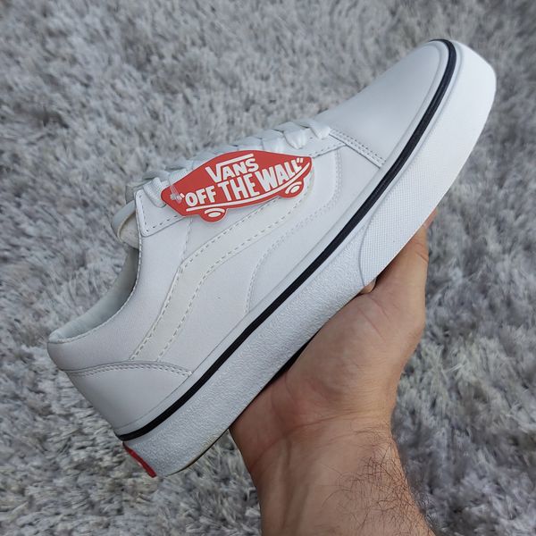 کتونی ونس تمام سفید Vans