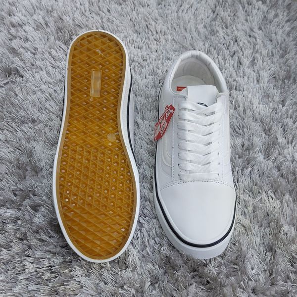 کتونی ونس تمام سفید Vans