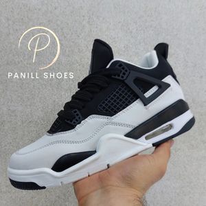 خرید آنلاین کتونی نایک جردن 4 سفید مشکی Nike J4