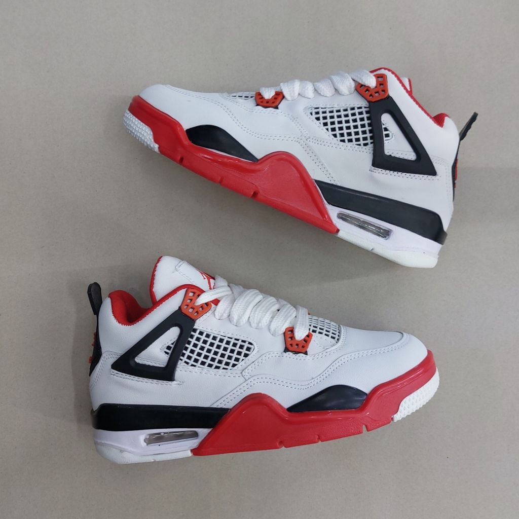 خرید انلاین کتونی نایک جردن 4 سفید قرمز Nike J4