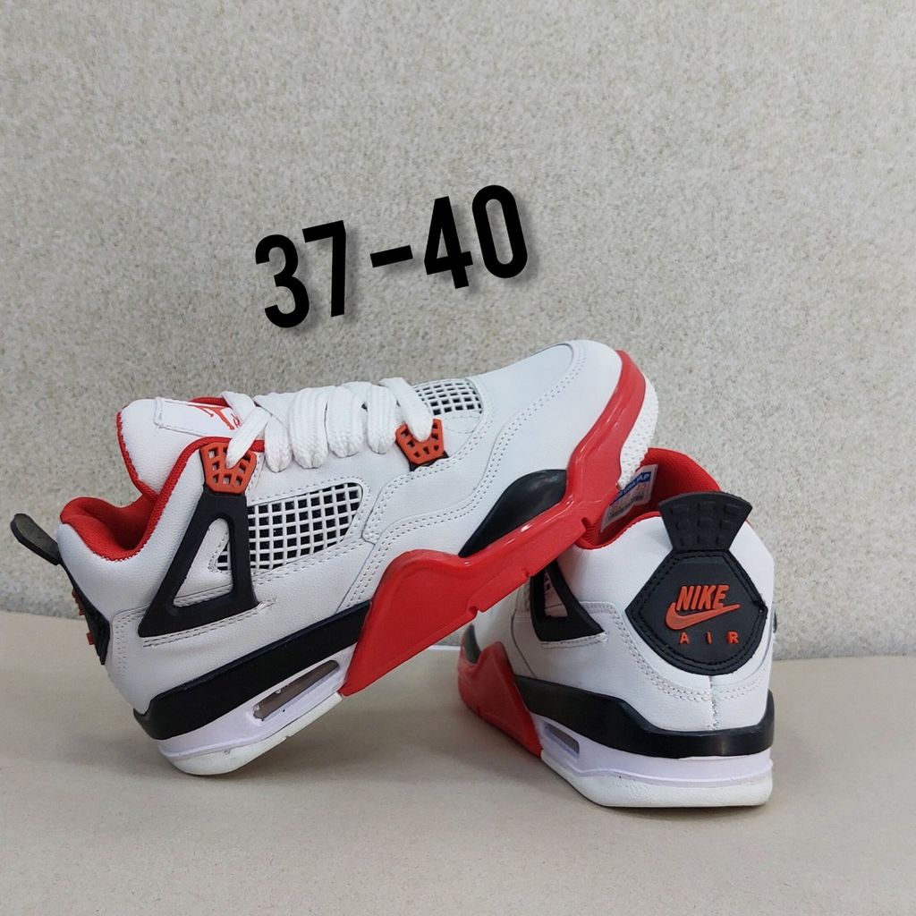 خرید آنلاین کتونی نایک جردن 4 سفید قرمز Nike J4