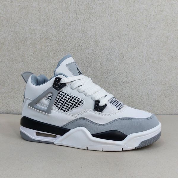 نایک جردن 4 سفید طوسی Nike J4