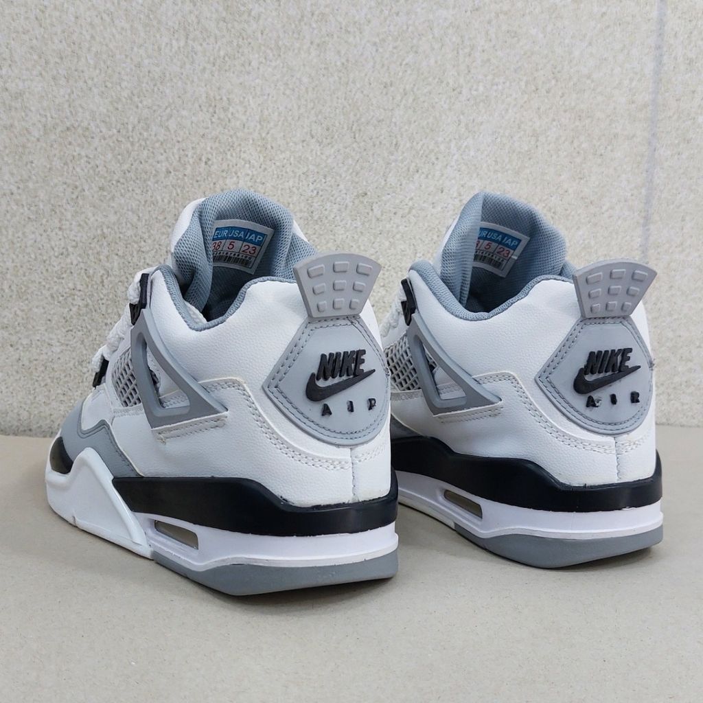 خرید انلاین نایک جردن 4 سفید طوسی Nike J4