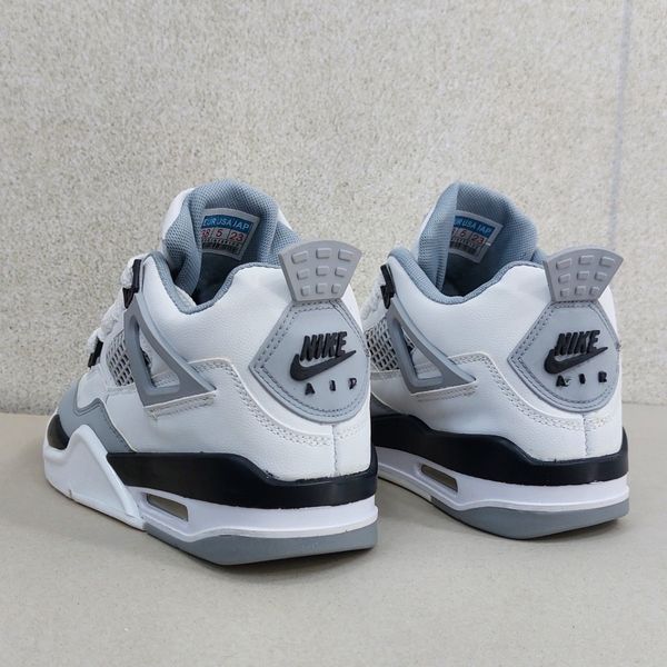 نایک جردن 4 سفید طوسی Nike J4